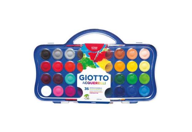 Immagine di Pastiglie Acquerelli - ? 30mm - Giotto - 36 pastiglie