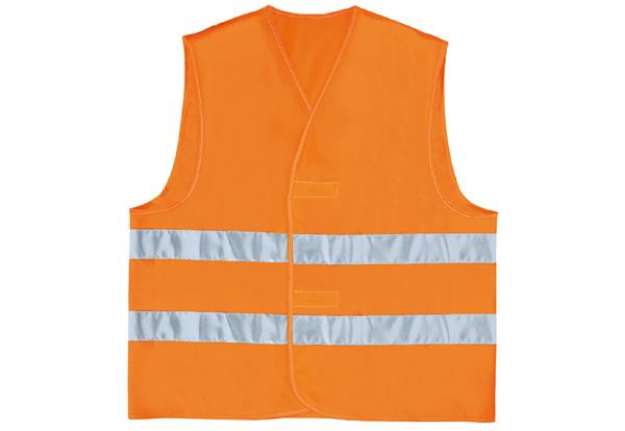 Immagine di Gilet alta visibilità GILP2 - poliestere - taglia XXL - arancio fluo - Deltaplus