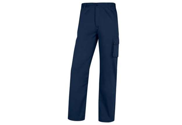 Immagine di Pantalone da lavoro Palaos Paligpa - cotone - taglia XL - blu - Deltaplus