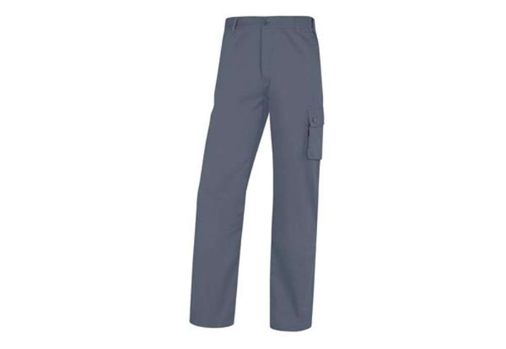 Immagine di Pantalone da lavoro Palaos Paligpa - cotone - taglia L - grigio - Deltaplus