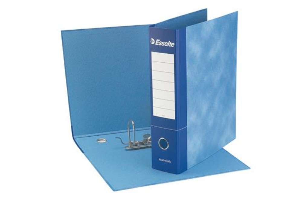 Immagine di Registratore Essentials G72 - dorso 5 cm - commerciale 23 x 30 cm - blu - Esselte