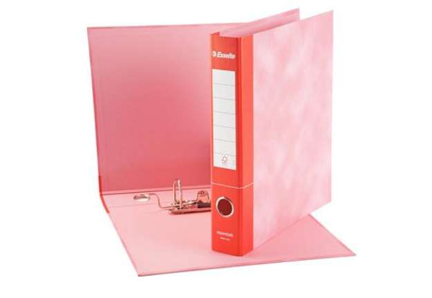 Immagine di Registratore Essentials G74 - dorso 5 cm - protocollo 23x33 cm - rosso - Esselte