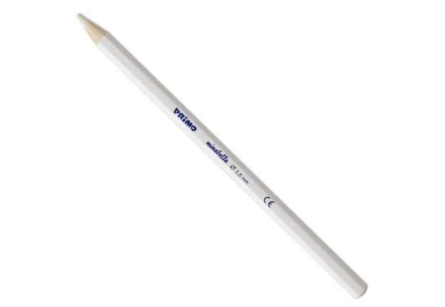 Immagine di Matita colorata Minabella - diametro mina 3,8 mm - bianco - Primo