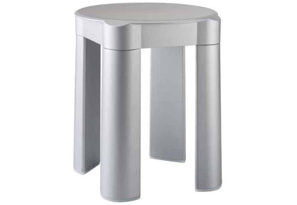 Immagine di Sgabello componibile - 37x37x39 cm - capacità massima 100 kg - bianco - Mar Plast