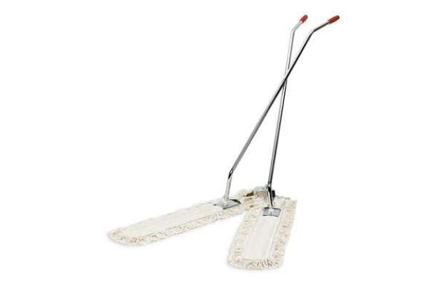 Immagine di Scopa industriale a forbice - telaio + frange - 105x134 cm - PerfettoFactory