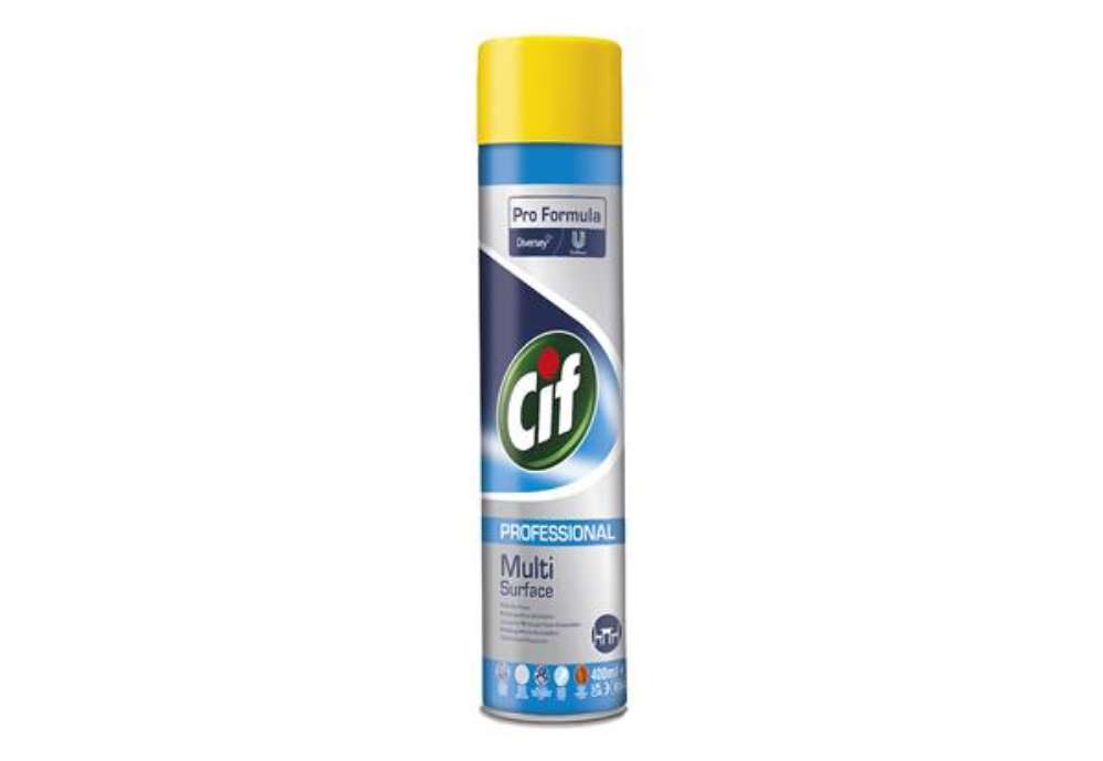 Immagine di Spray Multi Surface - antistatico - profumo di pulito - 400 ml - Cif