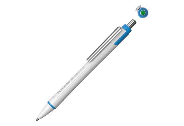 Immagine di Penna a sfera a scatto Xite - punta XB - verde - Schneider