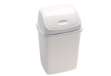 Immagine di Pattumiera con coperchio basculante Rif Basic - 36x29x55 cm - 35 L - bianco - Medial
