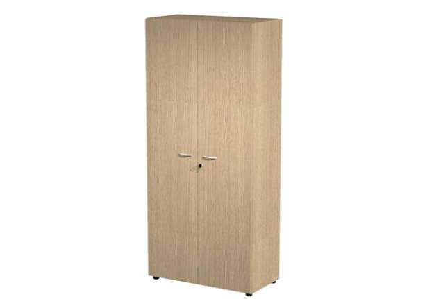 Immagine di Armadio modulare componibile - a 2 ante alte - 90 x 45,8 x 200 cm - rovere