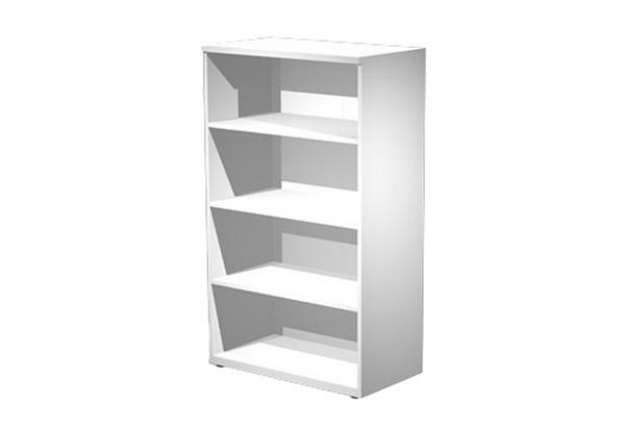 Immagine di Mobile contenitore Agorà - medio a giorno - 80 x 45 x 136 cm - bianco