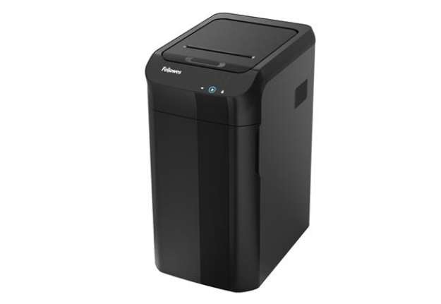 Immagine di Distruggidocumenti AutoMax 350C - a frammenti - 68L - Fellowes