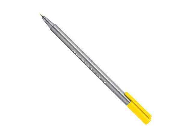 Immagine di Penna Fineliner triplus - tratto 0,30mm - giallo - Staedtler