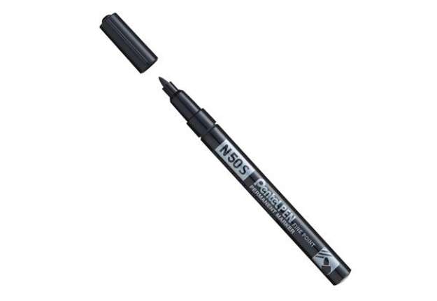 Immagine di Marcatore permanente N50S - punta tonda - nero - Pentel
