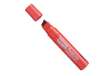 Immagine di Marcatore permanente N50XL - punta scalpello - rosso - Pentel