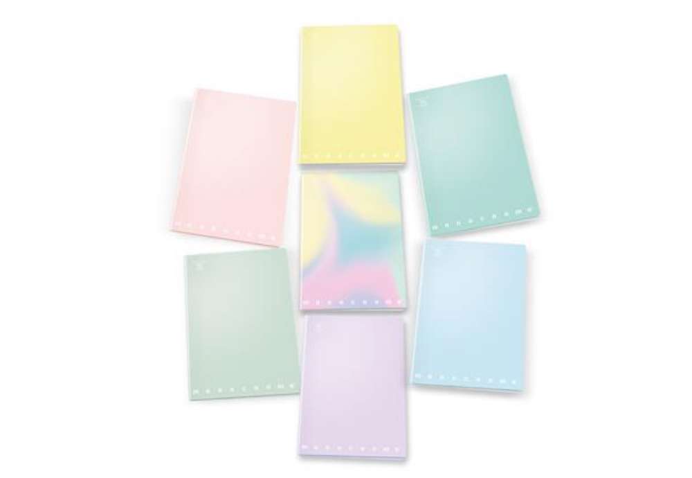 Immagine di Maxiquaderno Monocromo Pastel - A4 - 1 rigo c/margine - 42 fogli - 80gr - Pigna