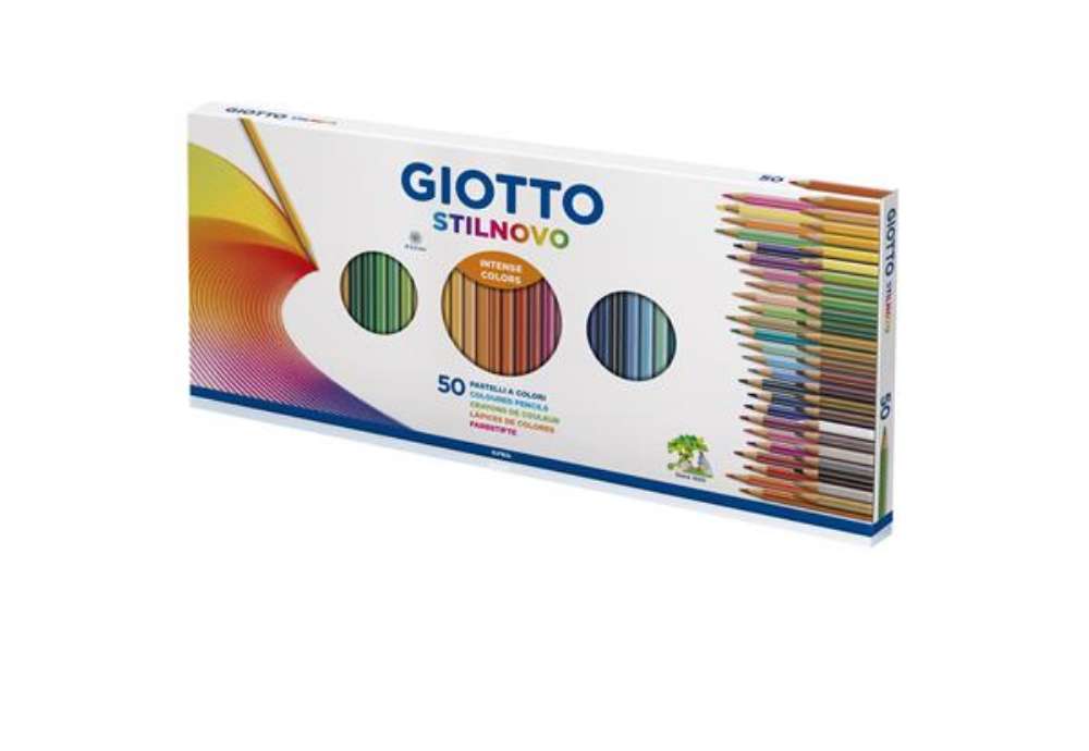 Immagine di Pastelli Stilnovo - diametro mina 3,3 mm - Giotto - astuccio 50 pezzi