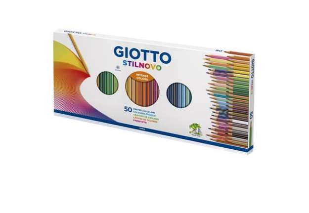 Immagine di Pastelli Stilnovo - diametro mina 3,3 mm - Giotto - astuccio 50 pezzi