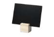 Immagine di Supporti wood per targhette - 6 targhette incluse - Securit - set 12 pezzi