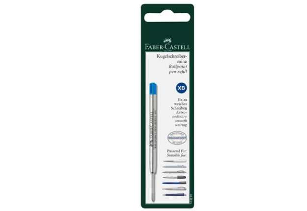 Immagine di Refill XB - punta 0,7mm fusto blu - per penna Polyball - Faber-Castell