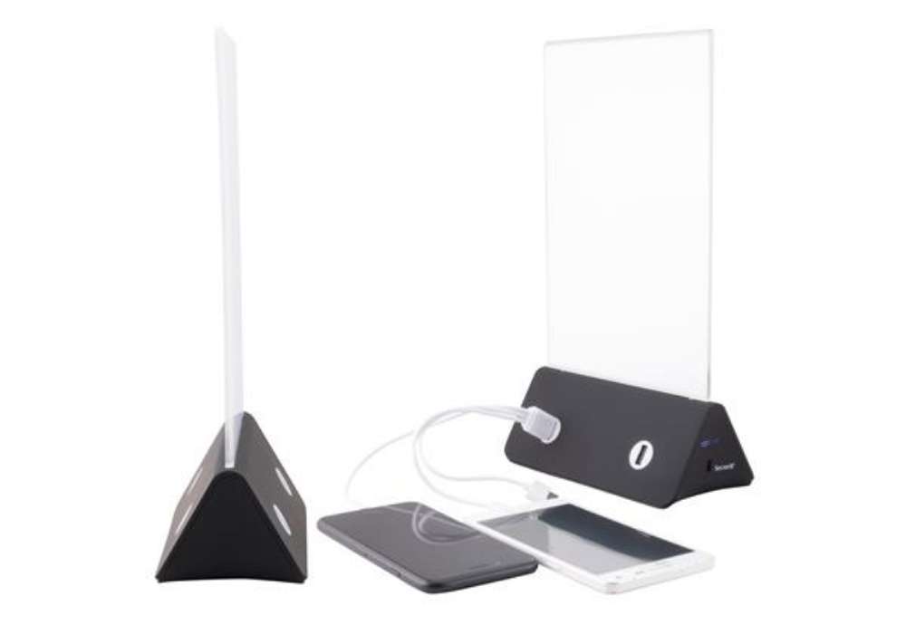 Immagine di Portamen? da tavolo con Powerbank - A5 - Securit