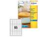 Immagine di Etichette adesive J8651 - in carta - angoli arrotondati - inkjet - permanenti - 38,1 x 21,2 mm - 65