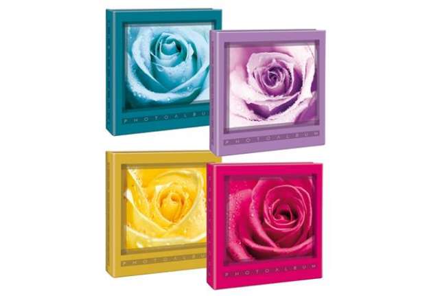 Immagine di Album foto - 100 foto f.to 13x19cm - fantasie assortite - Lebez