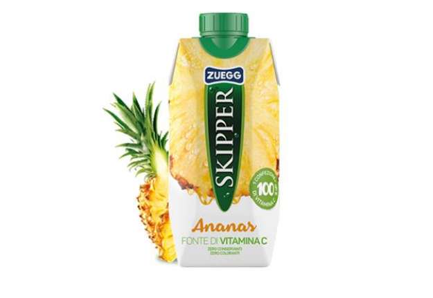 Immagine di Succo Skipper - gusto ananas - Zuegg - brick 330 ml