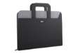 Immagine di Cartella portablocco - con manici - nero/grigio - 28,5x36cm - City Time