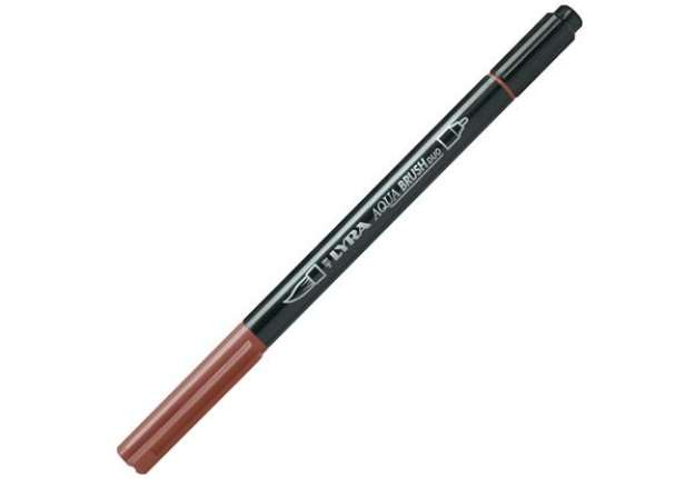 Immagine di Pennarello Aqua Brush Duo - punte 2/4 mm - Bruno Van Dyck - Lyra