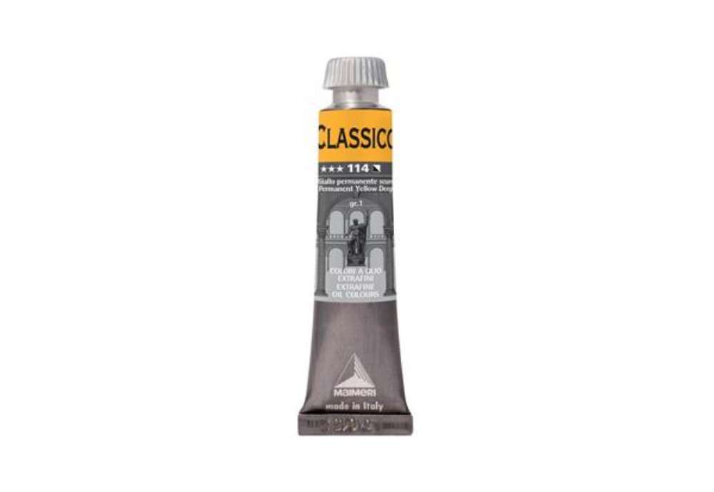 Immagine di Colore a olio - extrafine - 20 ml - giallo permanente scuro - Maimeri
