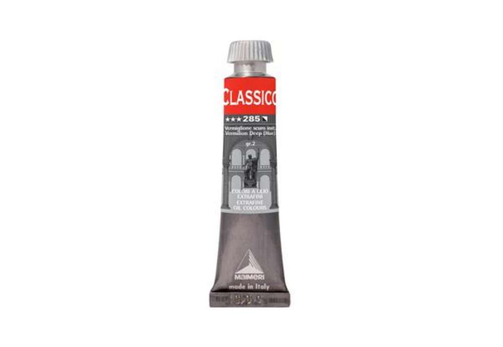 Immagine di Colore a olio - extrafine - 20 ml - vermiglione scuro imitazione - Maimeri