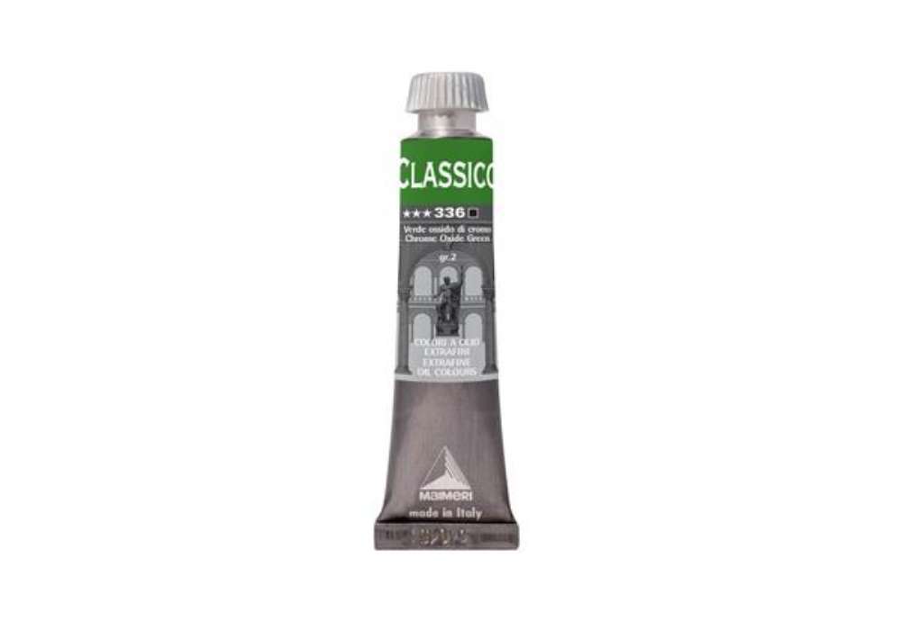 Immagine di Colore a olio - extrafine - 20 ml - verde ossido di cromo - Maimeri
