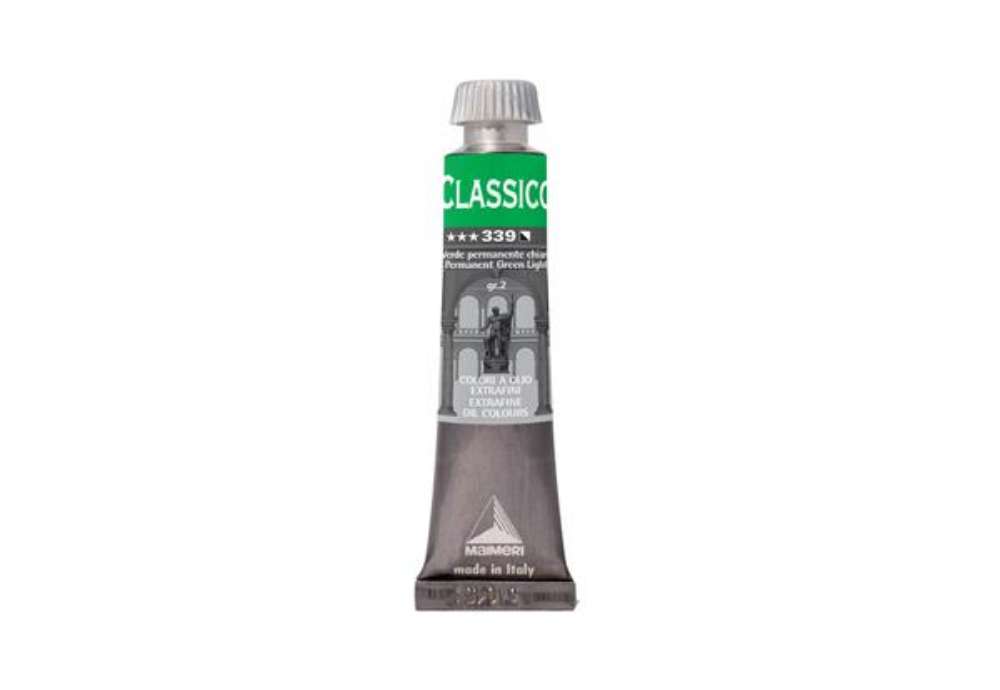 Immagine di Colore a olio - extrafine - 20 ml - verde permanente chiaro - Maimeri