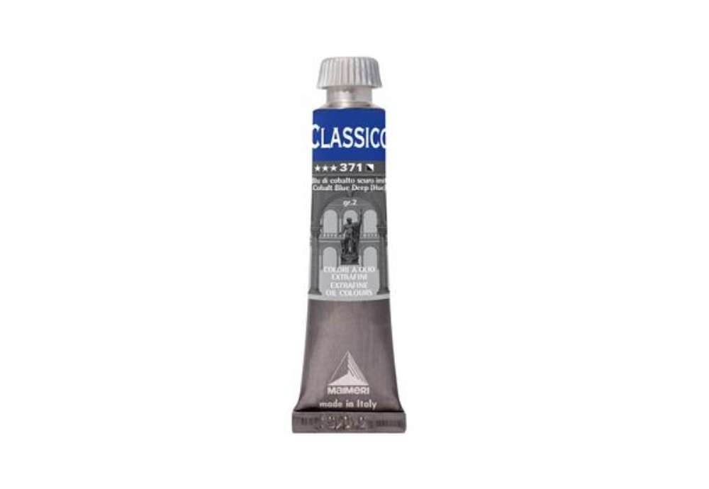 Immagine di Colore a olio - extrafine - 20 ml - blu cobalto scuro imitazione - Maimeri