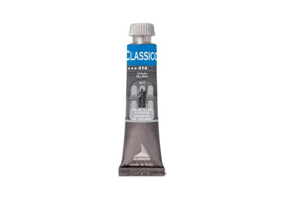 Immagine di Colore a olio - extrafine - 20 ml - celeste - Maimeri