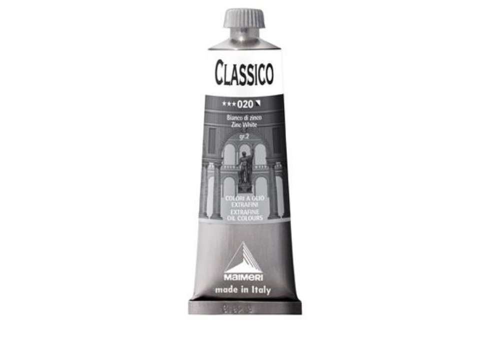 Immagine di Colore a olio - extrafine - 60 ml - bianco di zinco - Maimeri