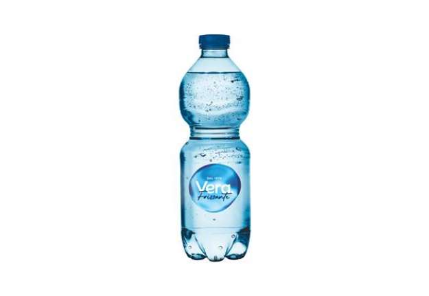 Immagine di Acqua frizzante - PET - bottiglia da 500 ml - Vera