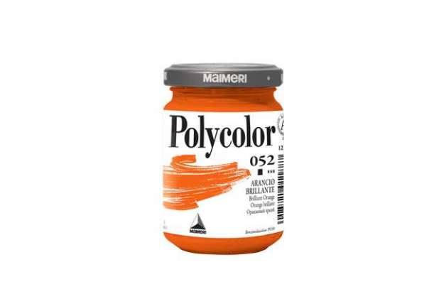 Immagine di Colore vinilico Polycolor - 140 ml - arancio brillante - Maimeri