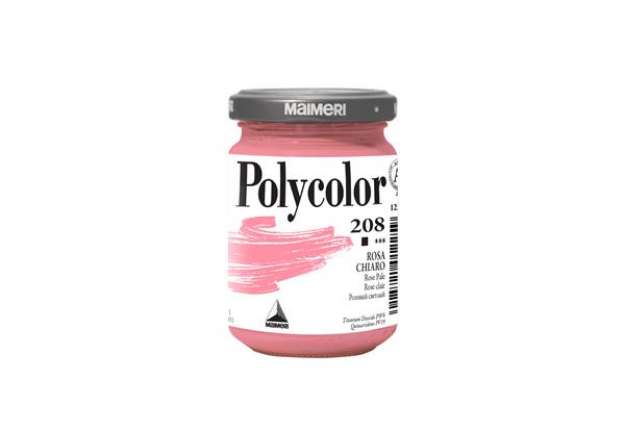 Immagine di Colore vinilico Polycolor - 140 ml - rosa chiaro - Maimeri