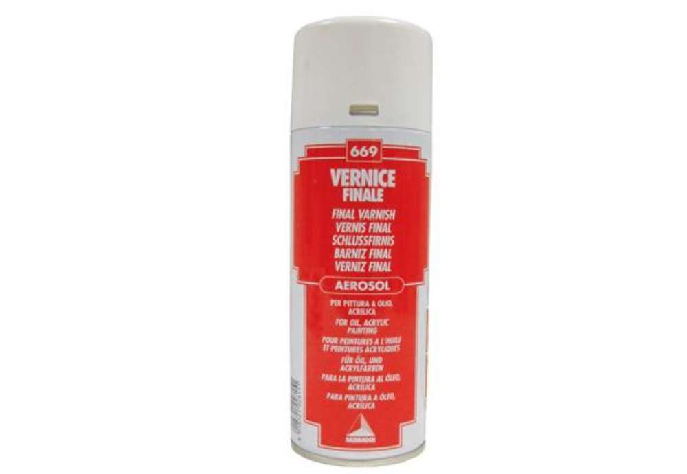 Immagine di Vernice finale lucido spray - 400 ml - Maimeri