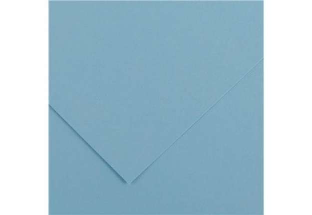 Immagine di Foglio Colorline - 70x100 cm - 220 gr - blu cielo - Canson
