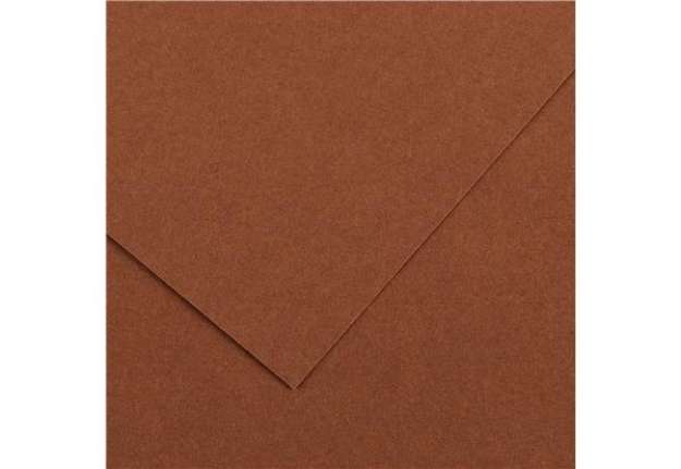 Immagine di Foglio Colorline - 70x100 cm - 220 gr - cioccolato - Canson