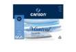 Immagine di Blocco collato lato corto Montval - 18x25 cm - 300 gr - 12 fogli - Canson