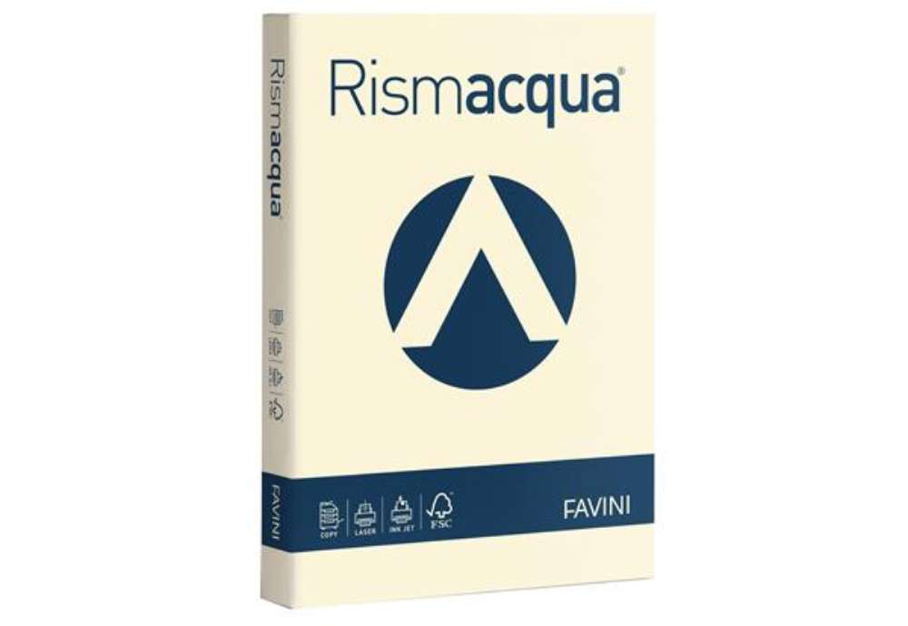 Immagine di Carta Rismacqua - A4 - 90 gr - avorio 110 - Favini - conf. 300 fogli
