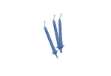 Immagine di Candeline con supporto - H 8 cm - celeste - Big Party - conf. 12 pezzi