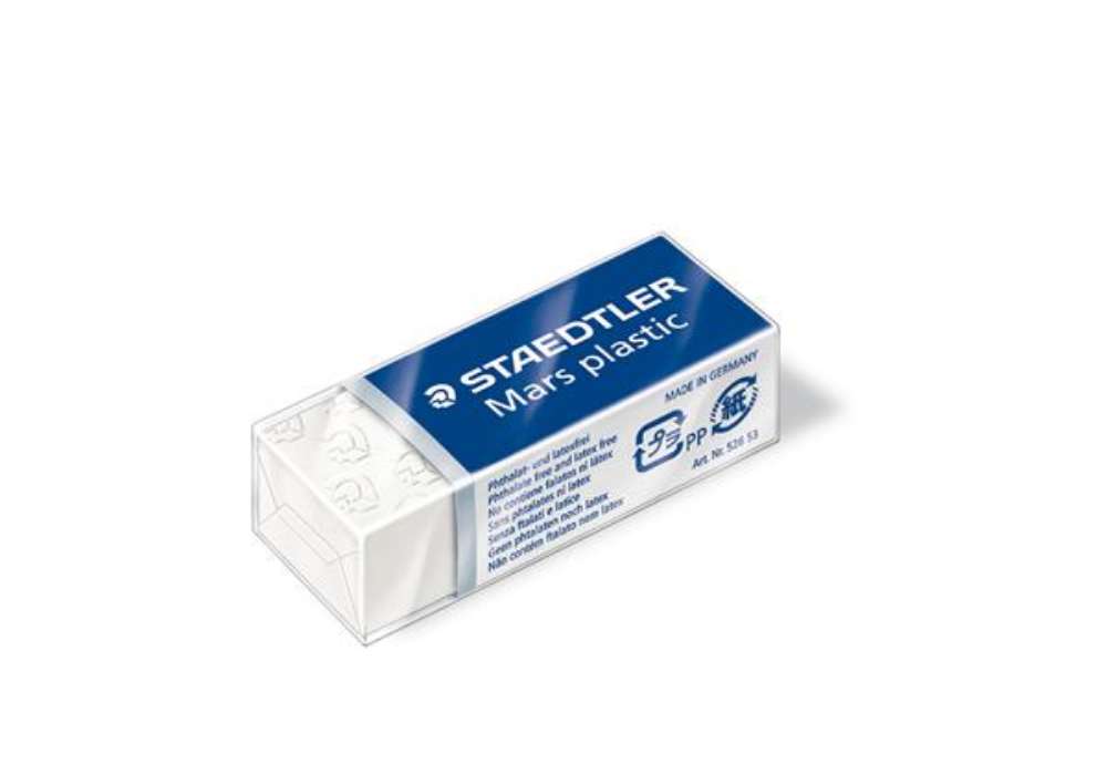 Immagine di Gomma Mars Plastic - 43x19x13mm - Staedtler - conf. 30 pezzi