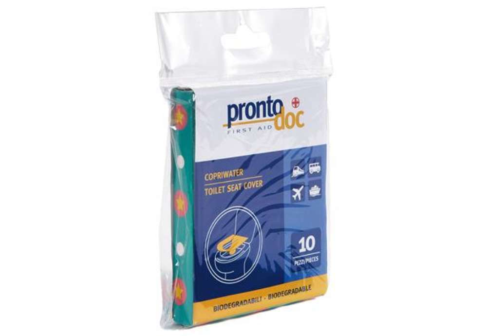 Immagine di Copriwater - biodegradabile - ProntoDoc - conf. 10 pezzi