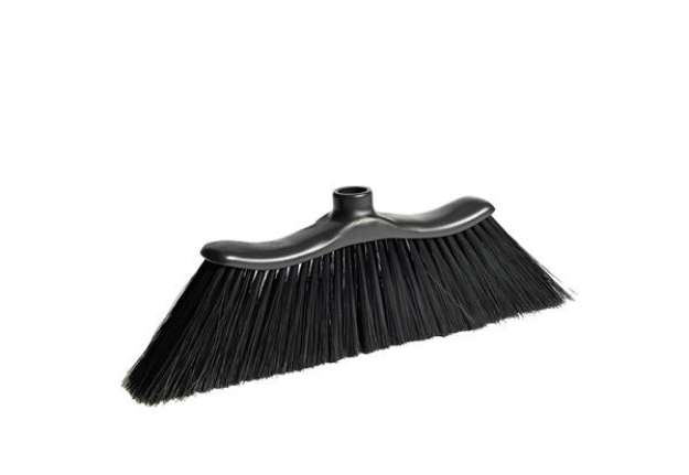 Immagine di Scopa Onda - per interni - 37 x 4 x 12 cm - nero - PerfettoFactory