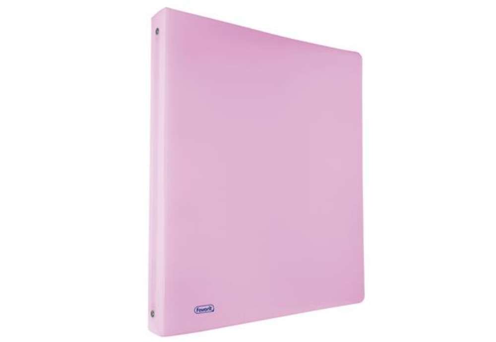 Immagine di Raccoglitore Pastel - 22 x 30 cm - 4 anelli tondi 30 mm - PP - glicine - Favorit