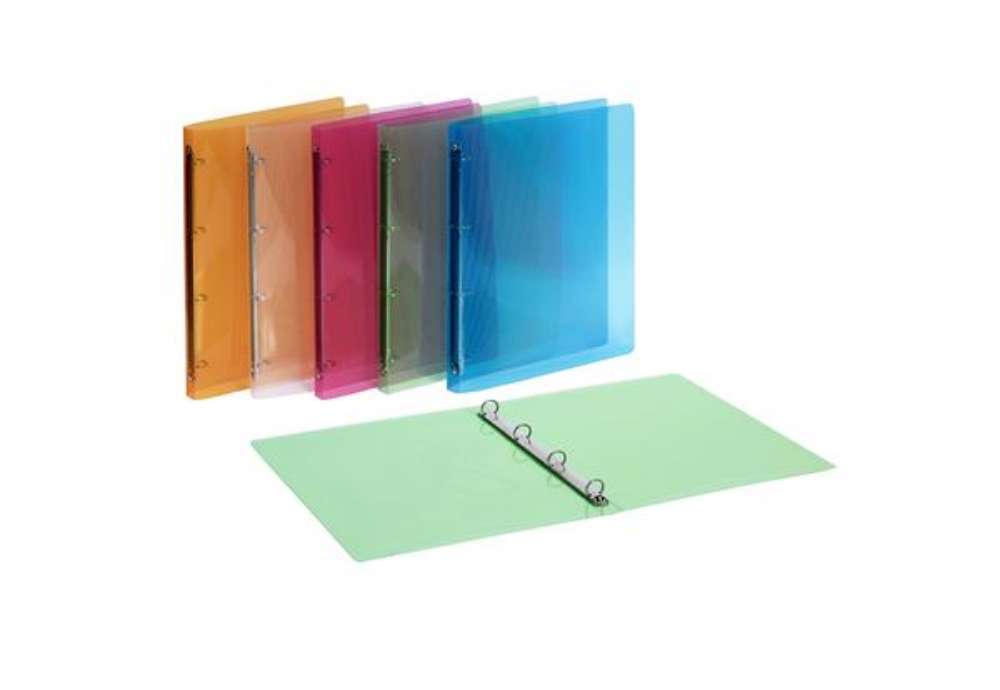 Immagine di Raccoglitore Lumina - 22 x 30 cm - 4 anelli tondi 15 mm - PP - colori assortiti - Favorit